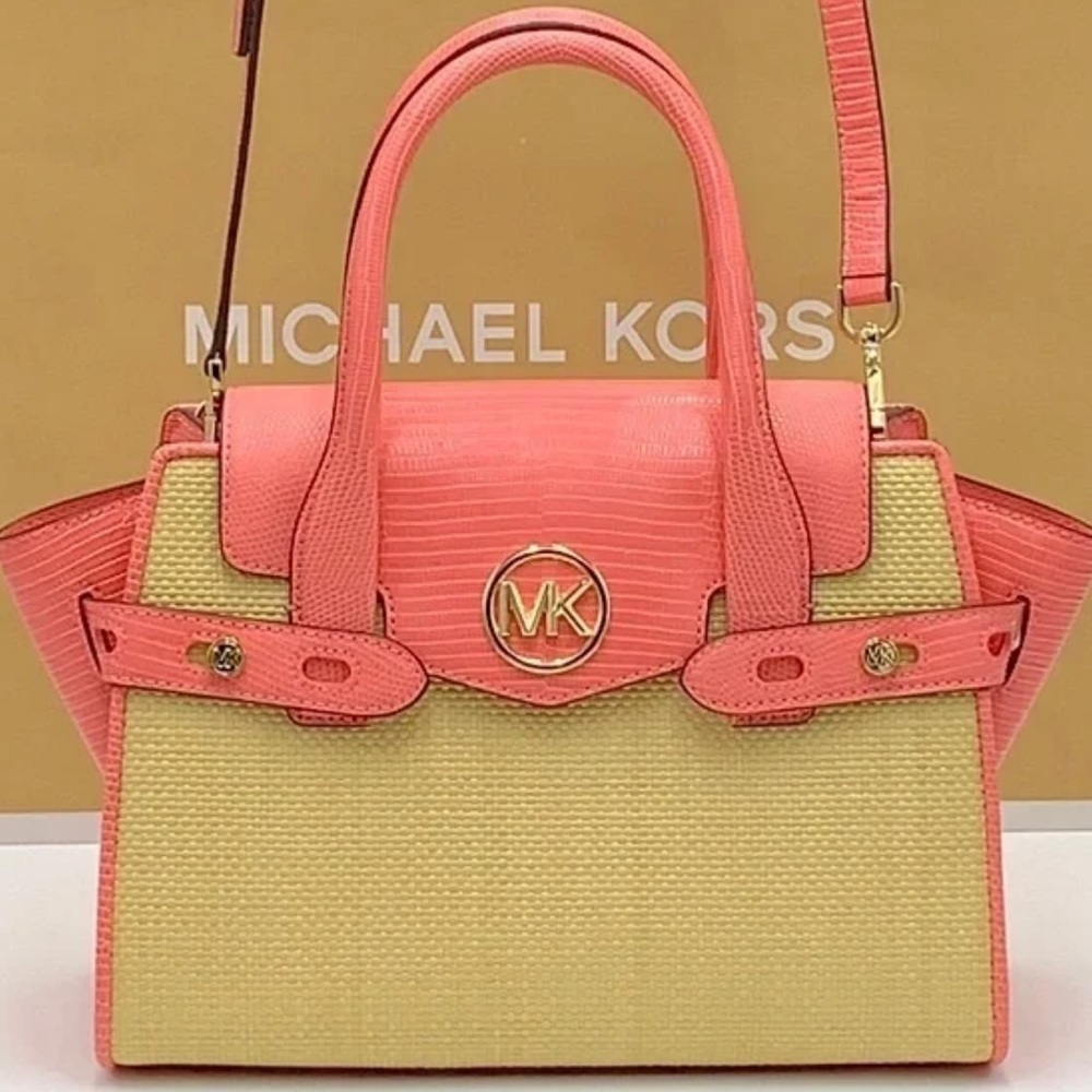 ⚠️HOLIDAY SALE ⚠️ MICHAEL KORS CARMEN MEDIUM FLAP SATCHEL GRAPEFRUIT
NWT - Picture 5 of 14